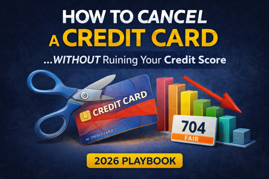 How to cancel a credit card without hurting your credit score in 2026