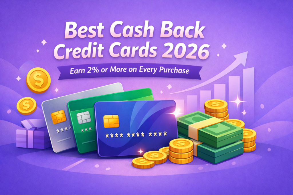 Best Cash Back Credit Cards 2026: Earn 2% or More on Every Purchase